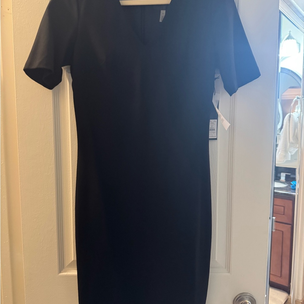 White House Black Market Classic Black Mini Dress